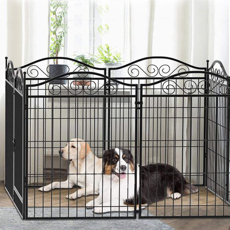 Portable wire 2024 pet gate